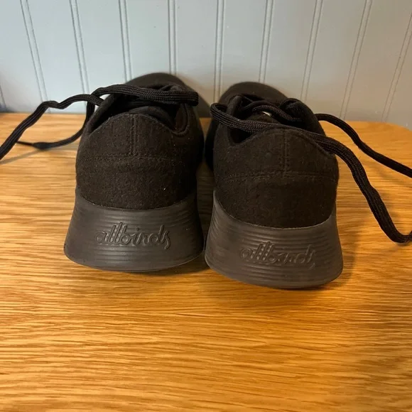 Allbirds Women’s Wool Runner Black Casual Sneakers Shoes Size 9 - Picture 3 of 6